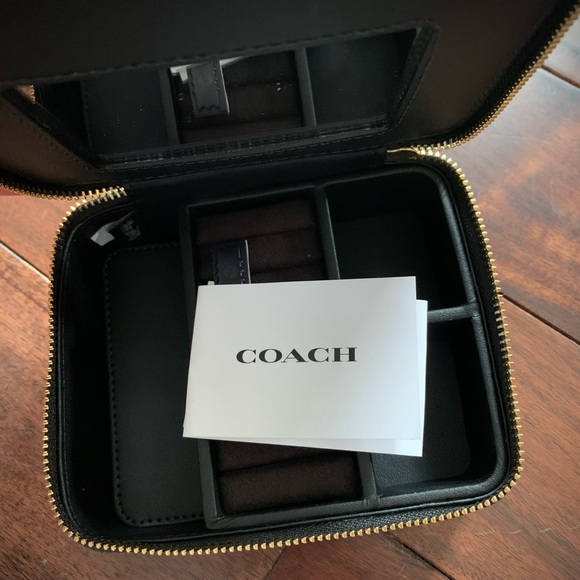 Leopard Print Leather Jewelry Box - Picture 3 of 6